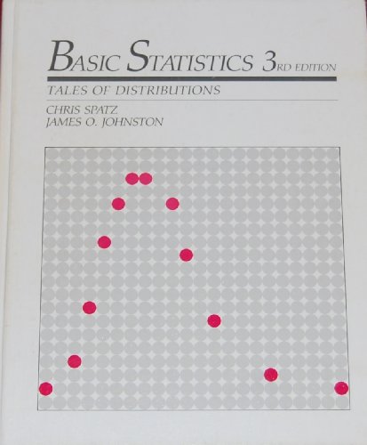 Stock image for Basic Statistics: Tales of Distributions for sale by ThriftBooks-Dallas