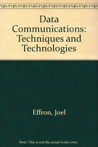 Imagen de archivo de Data communications techniques and technologies a la venta por Irish Booksellers