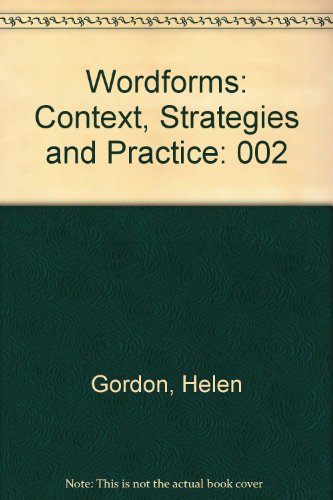 Stock image for Wordforms: Context, Strategies, and Practice for sale by Green Street Books