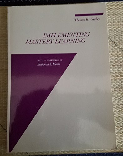 Beispielbild fr Implementing Mastery Learning zum Verkauf von Better World Books