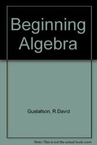 Stock image for Beginning Algebra for sale by BookDepart