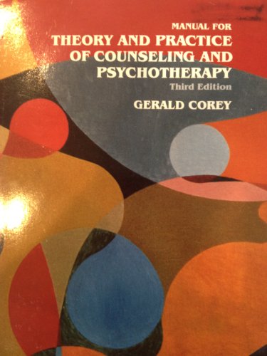 9780534050771: Theory and practice of counseling and psychotherapy