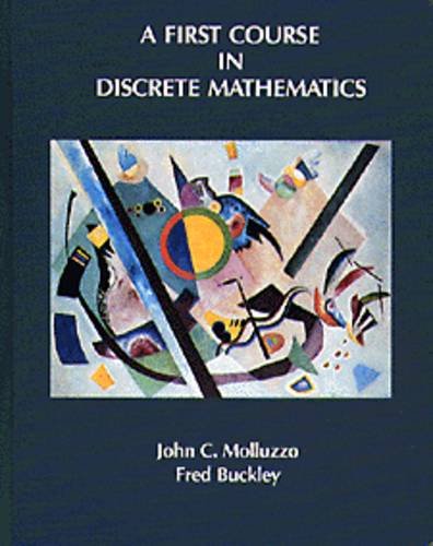 Imagen de archivo de A First Course in Discrete Mathematics a la venta por HPB-Red