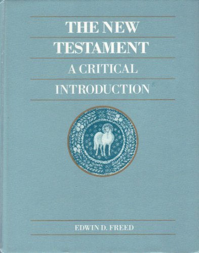 Imagen de archivo de The New Testament : A Critical Introduction a la venta por Better World Books: West