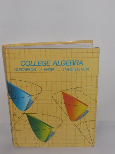 9780534056285: College algebra