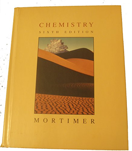 Imagen de archivo de Chemistry a la venta por Zoom Books Company