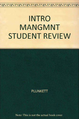 Student Review (9780534057749) by [???]