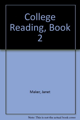 Stock image for College Reading (Second Edition, Book 2) for sale by gearbooks