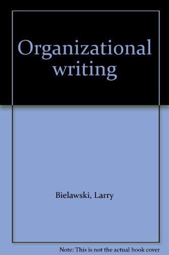 9780534065348: Organizational writing