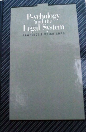 9780534067328: Psychology and the Legal System
