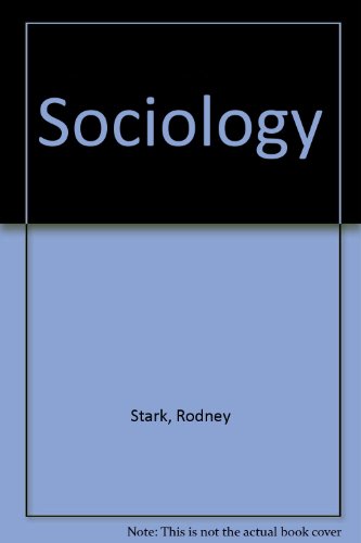Beispielbild fr Sociology zum Verkauf von Wonder Book