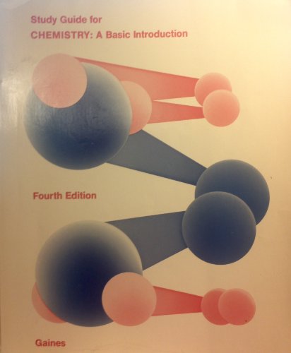9780534069162: Chemistry: Students' Guide to 4r.e: A Basic Introduction
