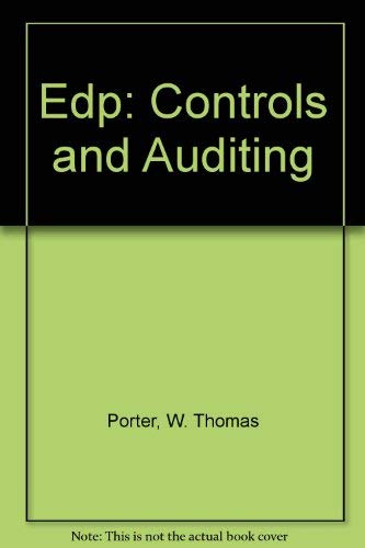 Stock image for Edp: Controls and Auditing for sale by Phatpocket Limited