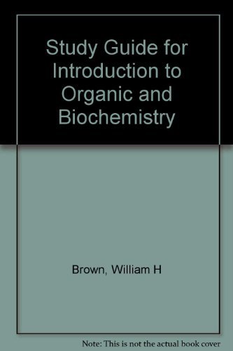 9780534073879: Study Guide for Introduction to Organic and Biochemistry