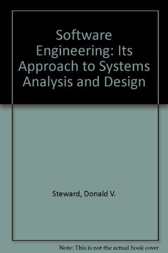 Stock image for Software Engineering with Systems Analysis and Design for sale by Thomas F. Pesce'