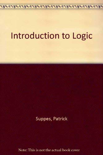 9780534080723: Introduction to Logic