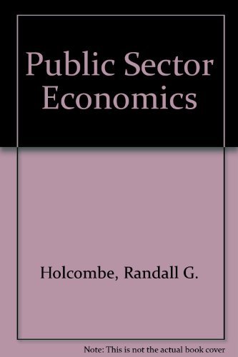 Stock image for Public Sector Economics for sale by SecondSale