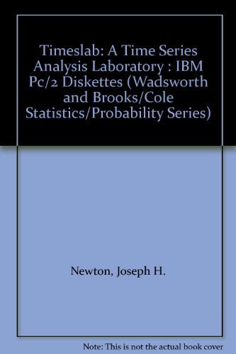 Stock image for Timeslab: A Time Series Analysis Laboratory : IBM Pc/2 Diskettes (Wadsworth and Brooks/Cole Statistics/Probability Series) for sale by HPB-Red