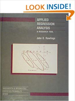 Imagen de archivo de Applied Regression Analysis: A Research Tool (Wadsworth & Brooks/Cole Statistics/Probability Series) a la venta por WorldofBooks