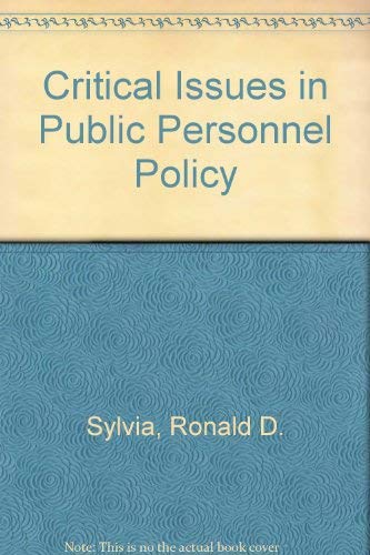 Stock image for Critical issues in public personnel policy for sale by BooksRun