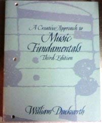 9780534094201: A creative approach to music fundamentals