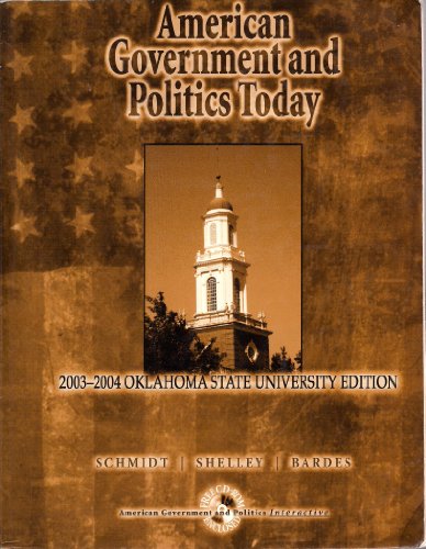 Stock image for *Acp American Government and Politics Today Oklahmoa State University Edition for sale by HPB-Red