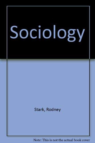 Imagen de archivo de Sociology a la venta por Ravin Books