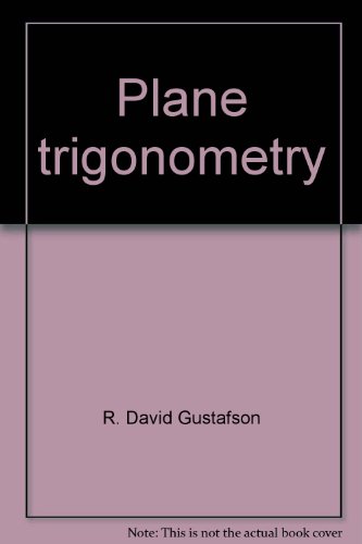 9780534098261: Plane trigonometry