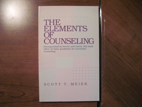 Imagen de archivo de The Elements of Counseling a la venta por SecondSale