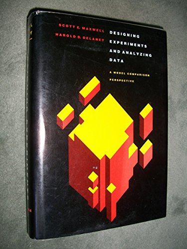 Image d'archives pour Designing Experiments and Analyzing Data : A Model Comparison Perspective mis en vente par Better World Books: West