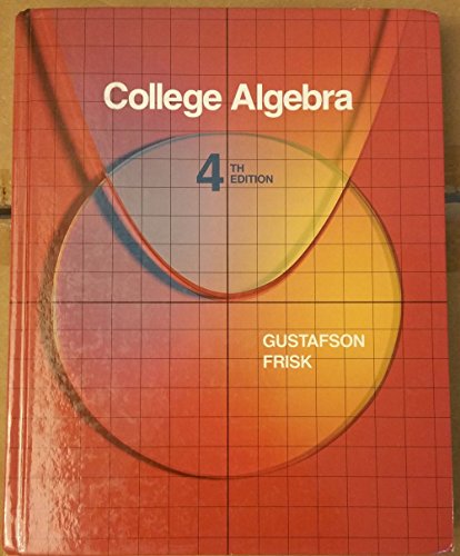 9780534103804: College Algebra