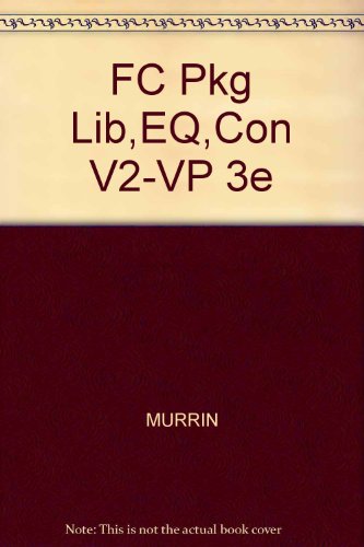 FC Pkg Lib,EQ,Con V2-VP 3e (9780534105846) by MURRIN