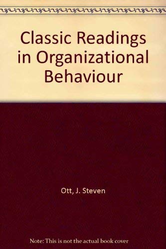 9780534110734: Classic Readings in Organizational Behaviour