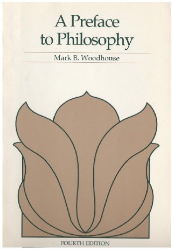 Beispielbild fr Preface to Philosophy (Philosophy) zum Verkauf von Wonder Book