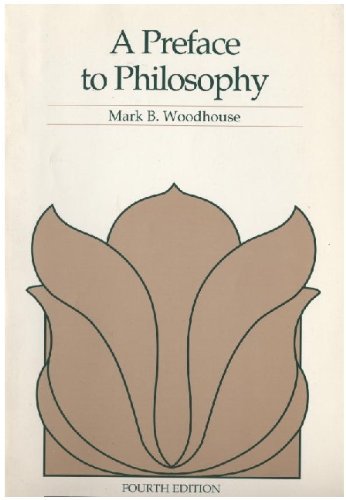 Imagen de archivo de Preface to Philosophy (Philosophy) a la venta por Wonder Book