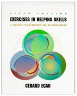9780534121396: Exercises in Helping Skills: A Training Manual to Accompany the Skilled Helper (Counseling)