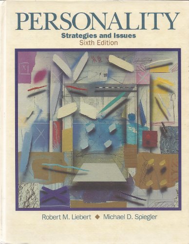 Stock image for Personality: Strategies and Issues for sale by Best Books And Antiques