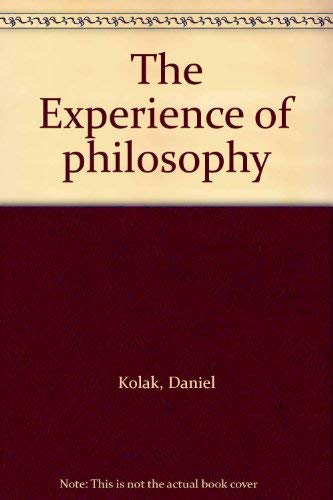 Stock image for The Experience of Philosophy for sale by Better World Books