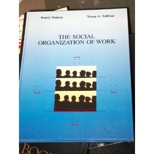 Beispielbild fr The Social Organization of Work zum Verkauf von WorldofBooks