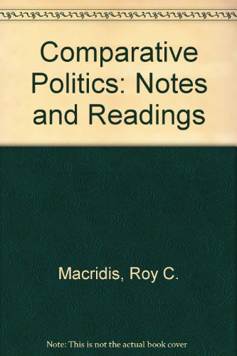 9780534126360: Comparative Politics: Notes and Readings