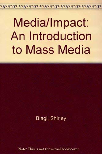 Imagen de archivo de Media/impact: An introduction to mass media a la venta por HPB-Red