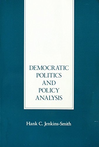 Imagen de archivo de Democratic Politics and Policy Analysis a la venta por Wonder Book