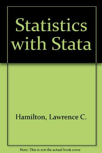 Stock image for Statistics With Stata for sale by Wonder Book