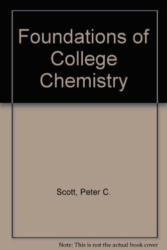 9780534129675: Foundations of College Chemistry