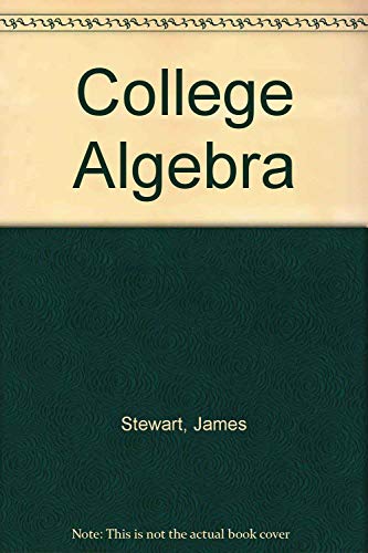 Imagen de archivo de College Algebra a la venta por HPB-Red