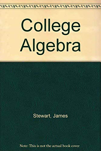 9780534130022: College Algebra