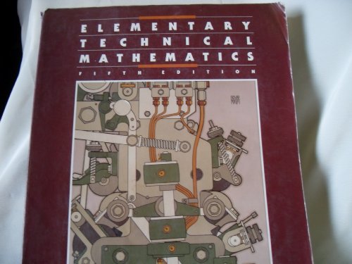 Imagen de archivo de Elementary Technical Mathematics a la venta por Hawking Books