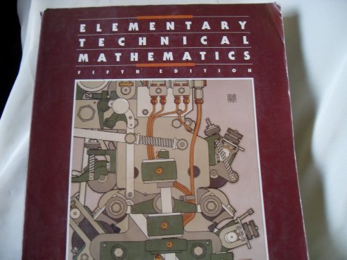 Stock image for Elementary Technical Mathematics for sale by Hawking Books