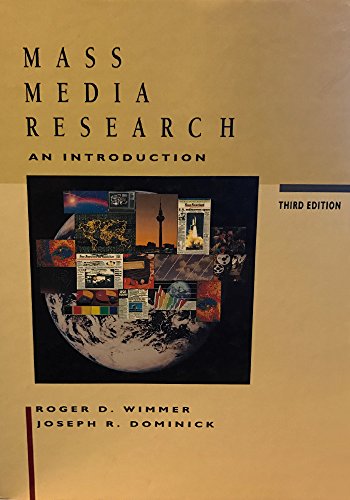 Beispielbild fr Mass Media Research: An Introduction zum Verkauf von Open Books