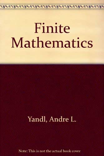 9780534141905: Finite Mathematics